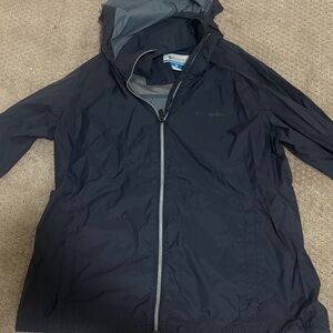 Columbia Black Jacket with Hood